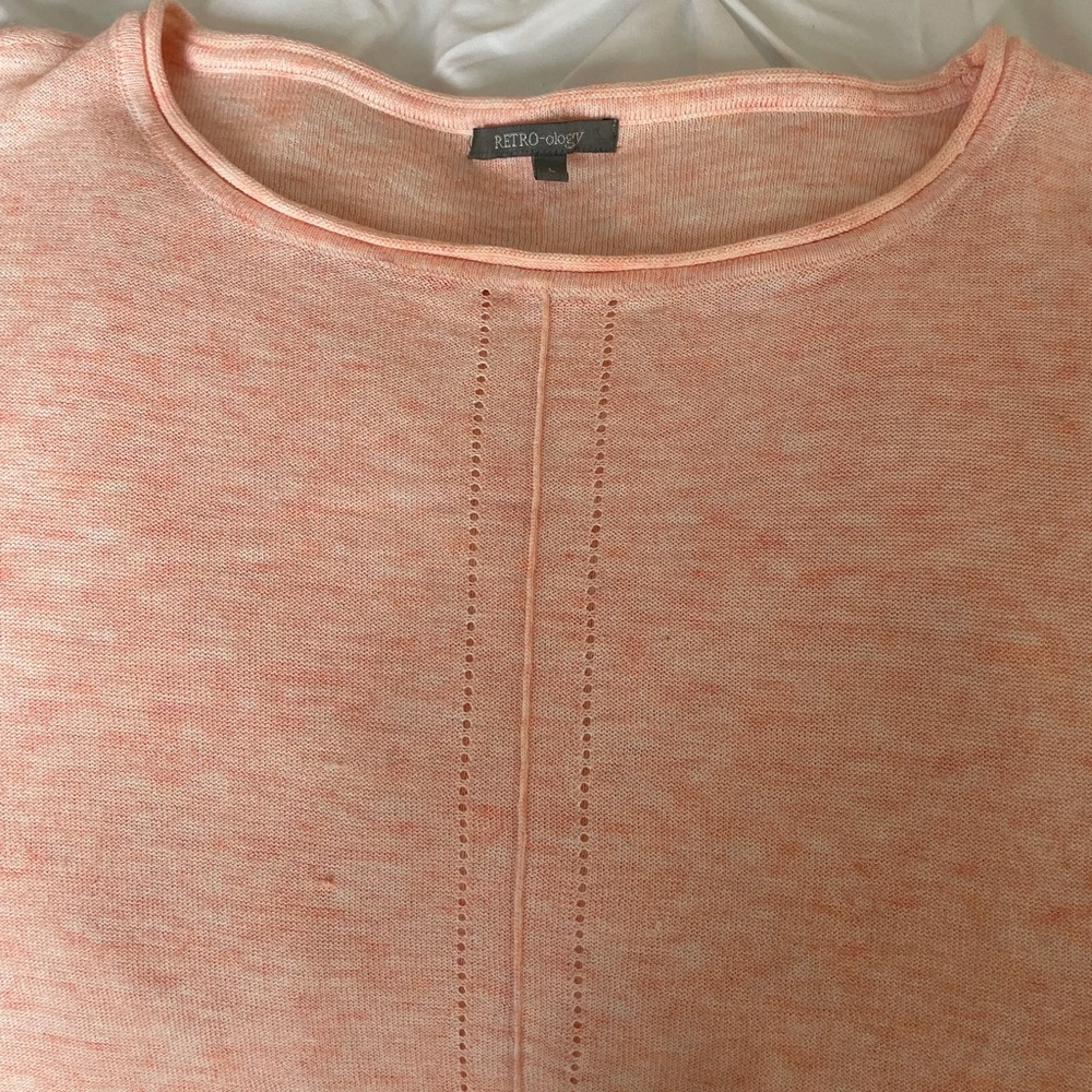Orange sweater